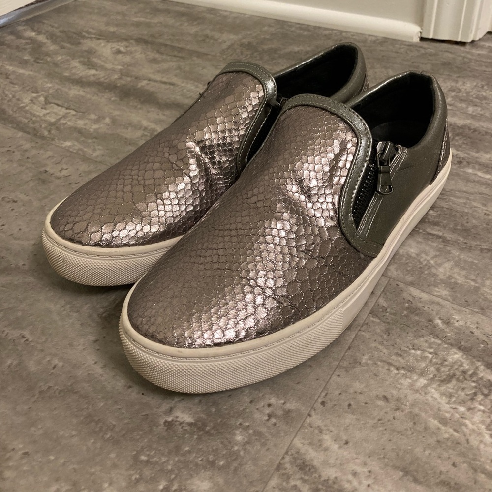 Steve Madden Loafers Silver